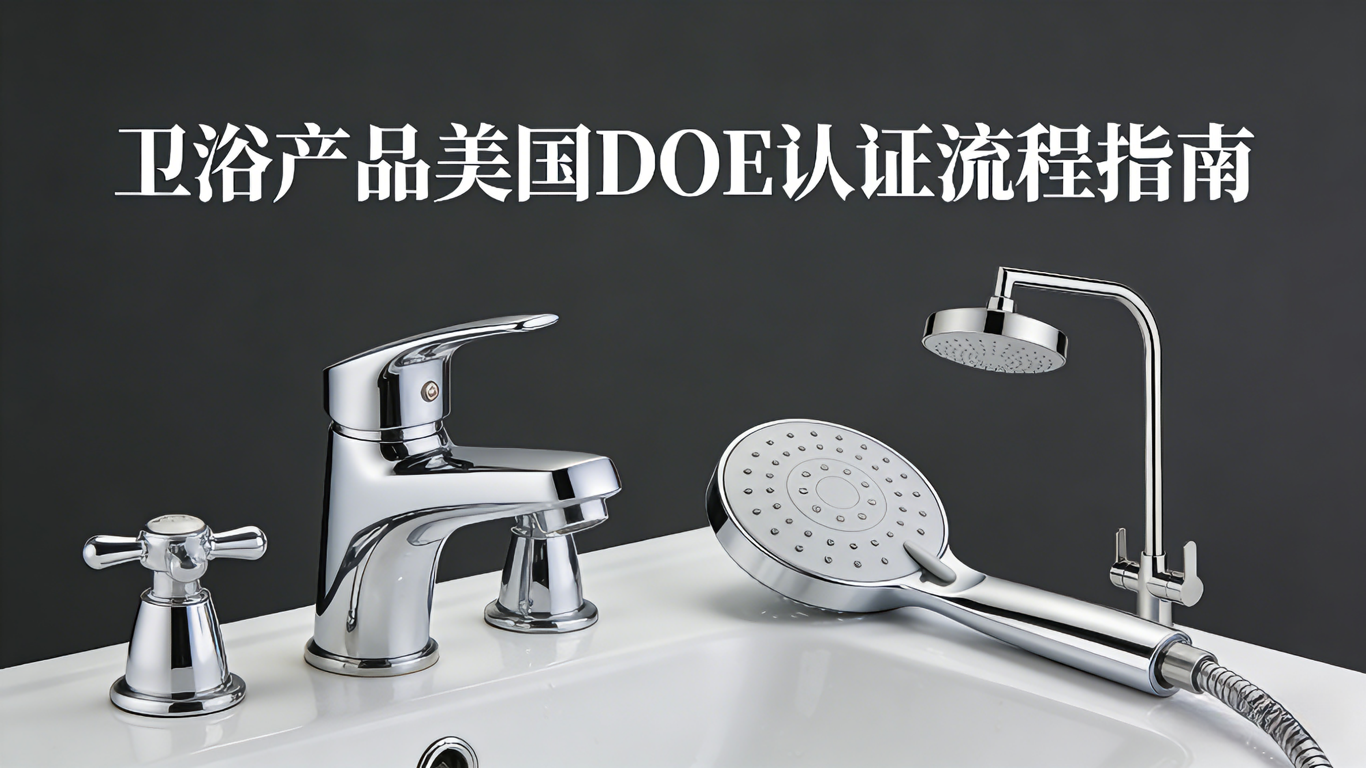 水龍頭、淋浴頭等衛(wèi)浴產(chǎn)品美國DOE認證流程指南(圖1)